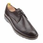 Pantofi barbati casual din piele naturala Maro inchis Marimea 41
